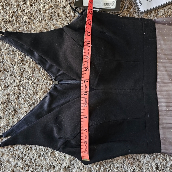 NwT Betsy and Adam Maxi Ombre Glitter Elegant Chic Maxi Dress sz 2 - Picture 6 of 12